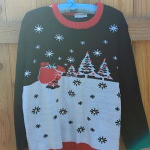Christmas Santa sweater.